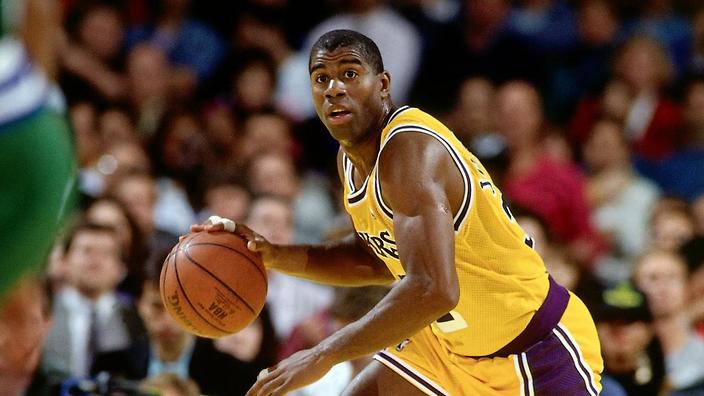 Famosos com HIV: Magic Johnson (Foto: Reprodução)