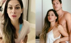 Mayra Cardi e o ex-marido, o ator Arthur Aguiar (foto: Montagem/ TV Foco)