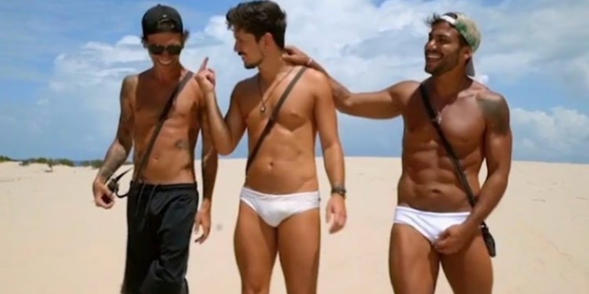 Igor, Rafa e Jarlles no De Férias com o Ex na MTV (Imagem: Instagram)