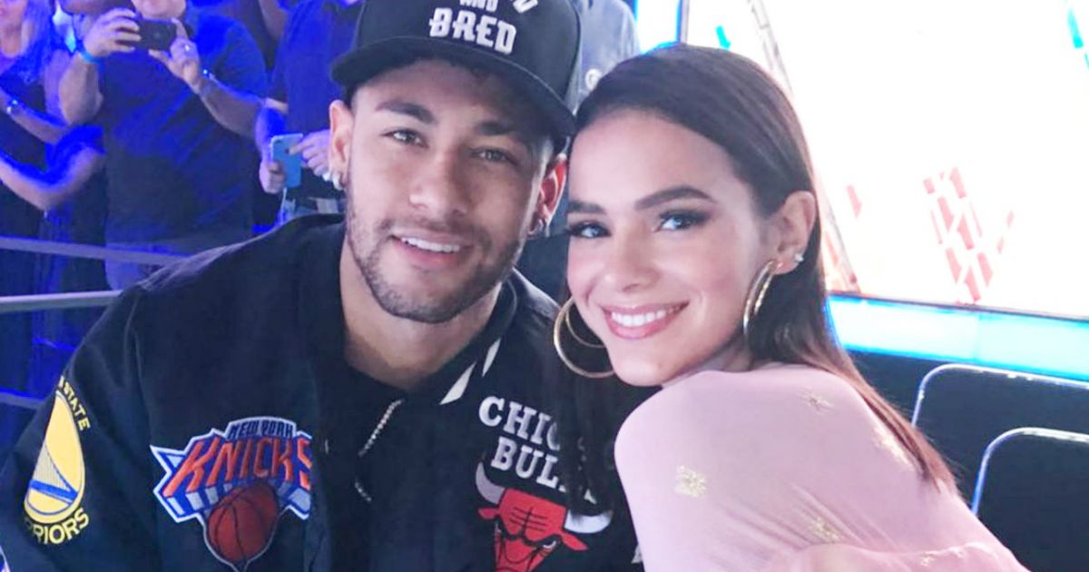 Neymar e a ex, Bruna Marquezine (Reprodução)