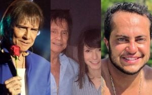 Tamara Angel, tida como namorada de Roberto Carlos, já tretou com Thammy Miranda (Foto: Montagem TV Foco)