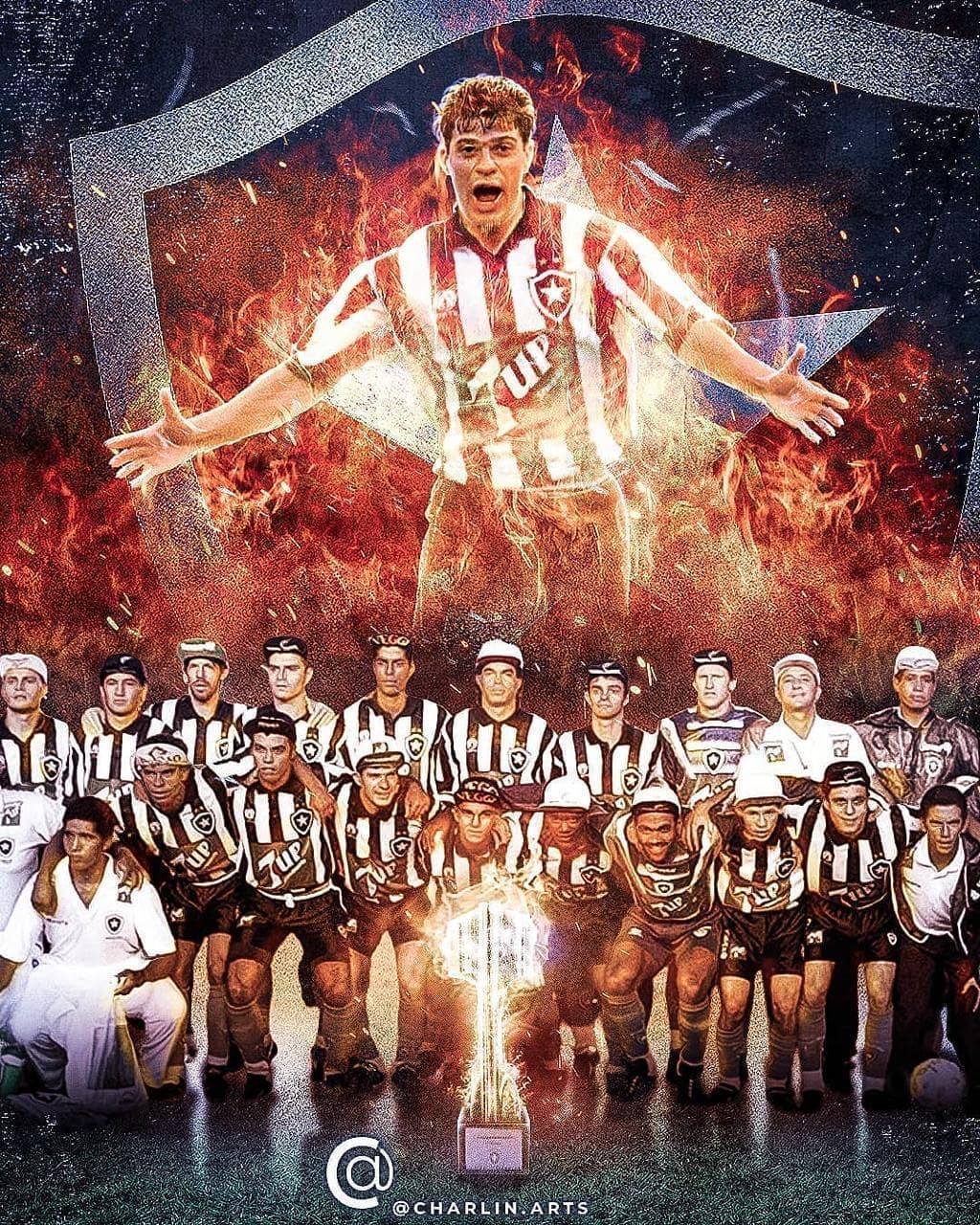 Sem ter sido convidado pela Globo, Túlio Maravilha repercutiu final com vitória do Botafogo nas redes sociais (Reprodução)