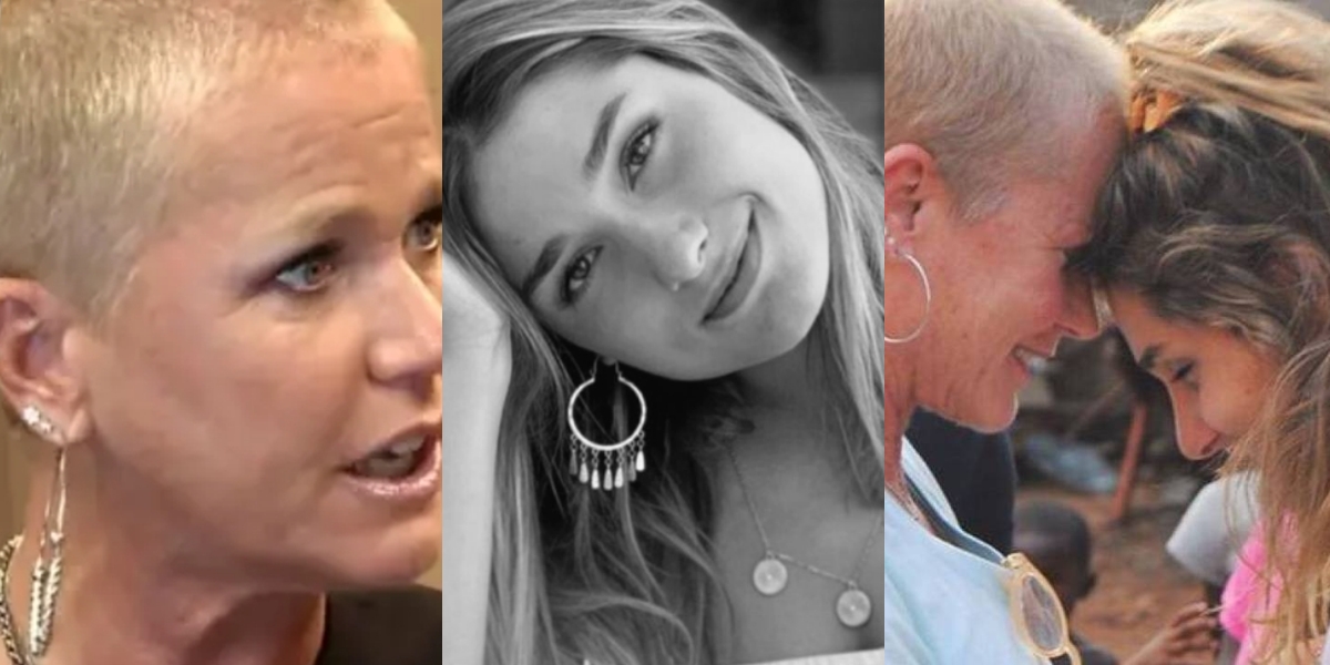Xuxa é surpreendida com uma declaração de Sasha (Foto montagem: TV Foco)