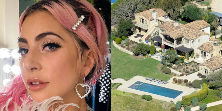Lady Gaga abre as portas de sua mansão em Malibú e mostra detalhes ao público (Foto: Reprodução)