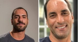Alexandre Mortágua e Edmundo (Foto: Montagem/TV Foco)