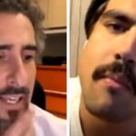 Marcos Mion realizou trollagem com Caio Castro (Foto: Montagem)