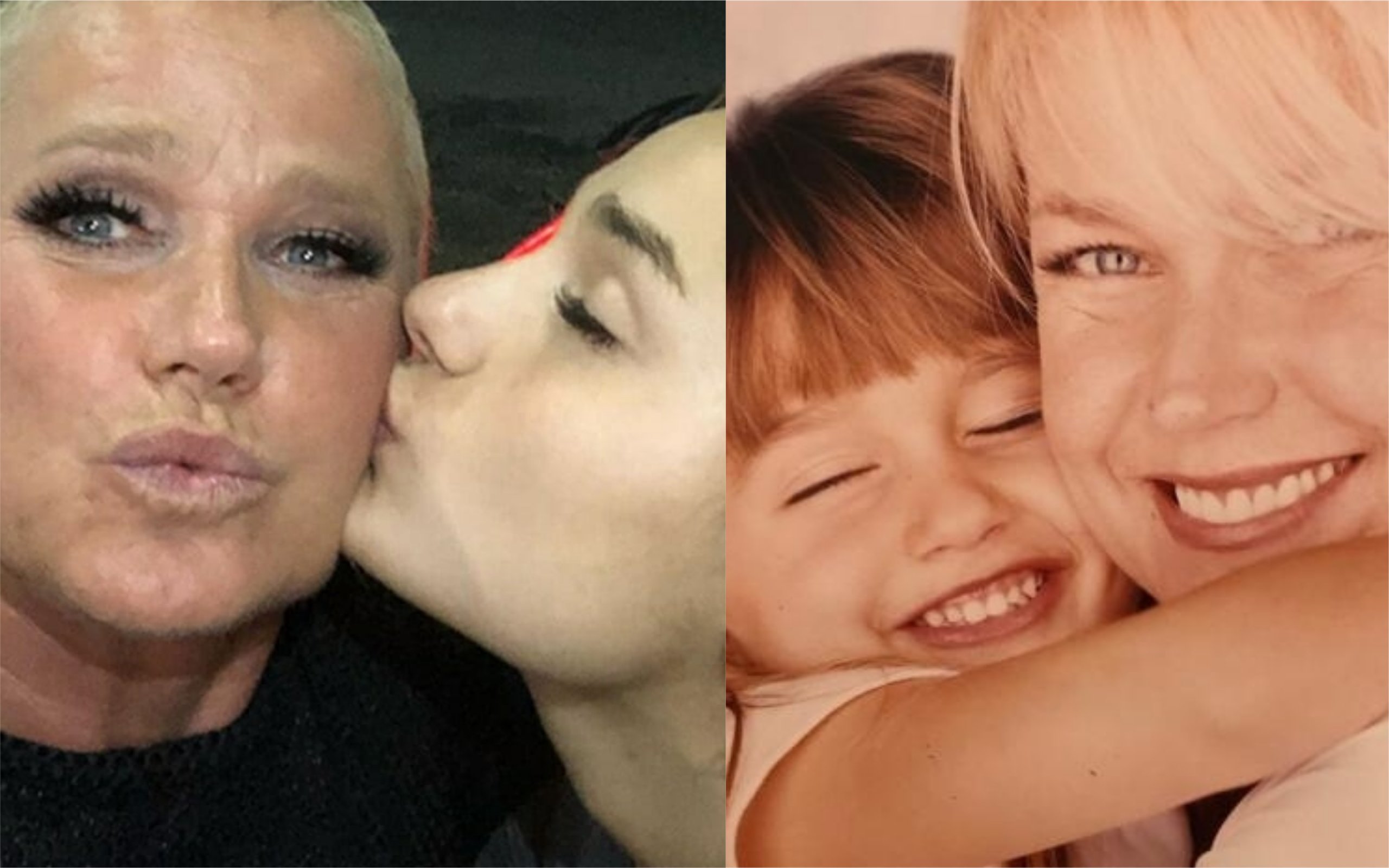 A apresentadora Xuxa Meneghel e sua filha, Sasha (Foto: Divulgação)