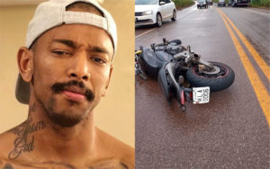 O cantor Nego do Borel sofreu acidente de moto (Foto: Divulgação)