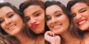 Giulia Costa, a herdeira de Flávia Alessandra, e Bia Bonemer, a filha de William Bonner e Fátima Bernardes, são muito amigas (Foto: Reprodução / Instagram)