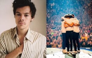 Harry Styles emociona com mensagem no dia do aniversário de 10 anos do One Direction (Foto: Reprodução)