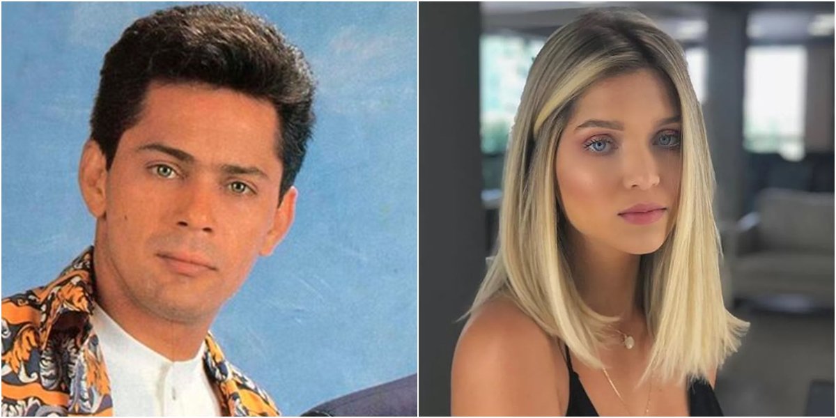 Leandro e a filha Lyandra hoje médica e com 25 anos (Foto: reprodução)