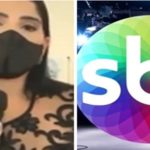 Repórter do SBT desmaiou durante transmissão ao vivo (Foto: Reprodução)