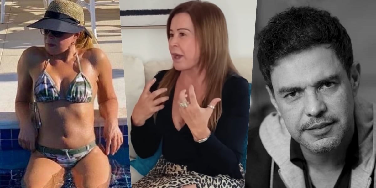 Zilu Godoi e ex-marido Zezé di Camargo (Foto: Montagem)