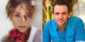 Paolla Oliveira e Rodrigo Lombardi foram Jeiza e Caio em A Força do Querer (Foto: Montagem/TV Foco/Reprodução/Globo)
