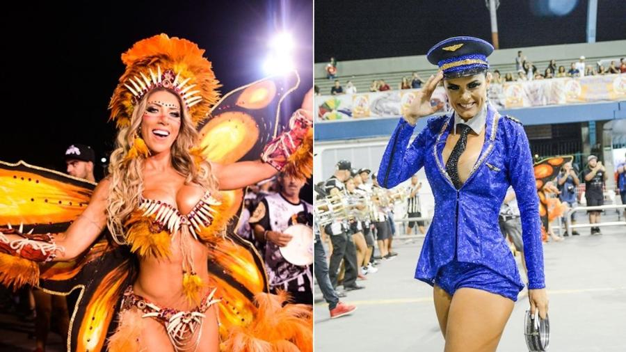 Tatiane Minerato e Renata Teruel (Leo Franco/AgNews e Eduardo Graboski/M2 Mídia)