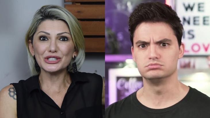 Antonia Fontenelle está travando uma batalha com Felipe Neto 