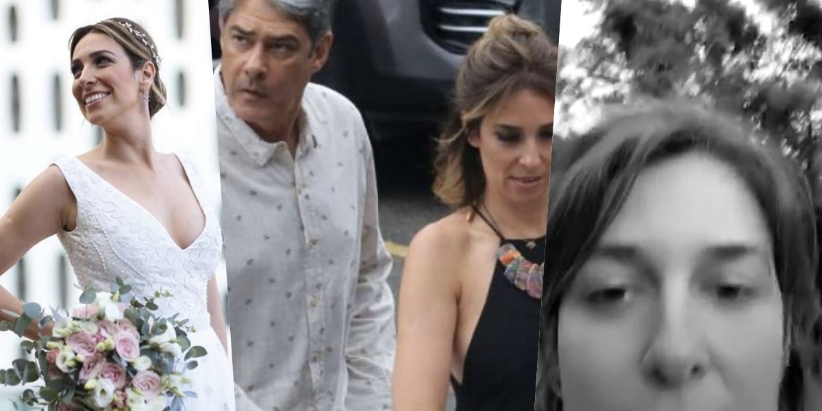 A esposa de William Bonner foi exposta (Foto montagem: TV Foco)