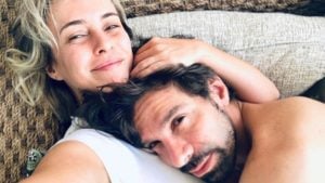 A atriz da Globo, Fernanda Nobre e seu marido (Foto: Divulgação / Internet)