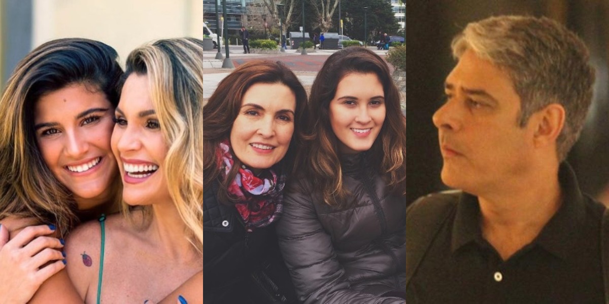 Giulia Costa é filha de Flávia Alessandra e Bia Bonemer é filha de Fátima Bernardes e William Bonner (Foto: Reprodução/Instagram/AgNews)