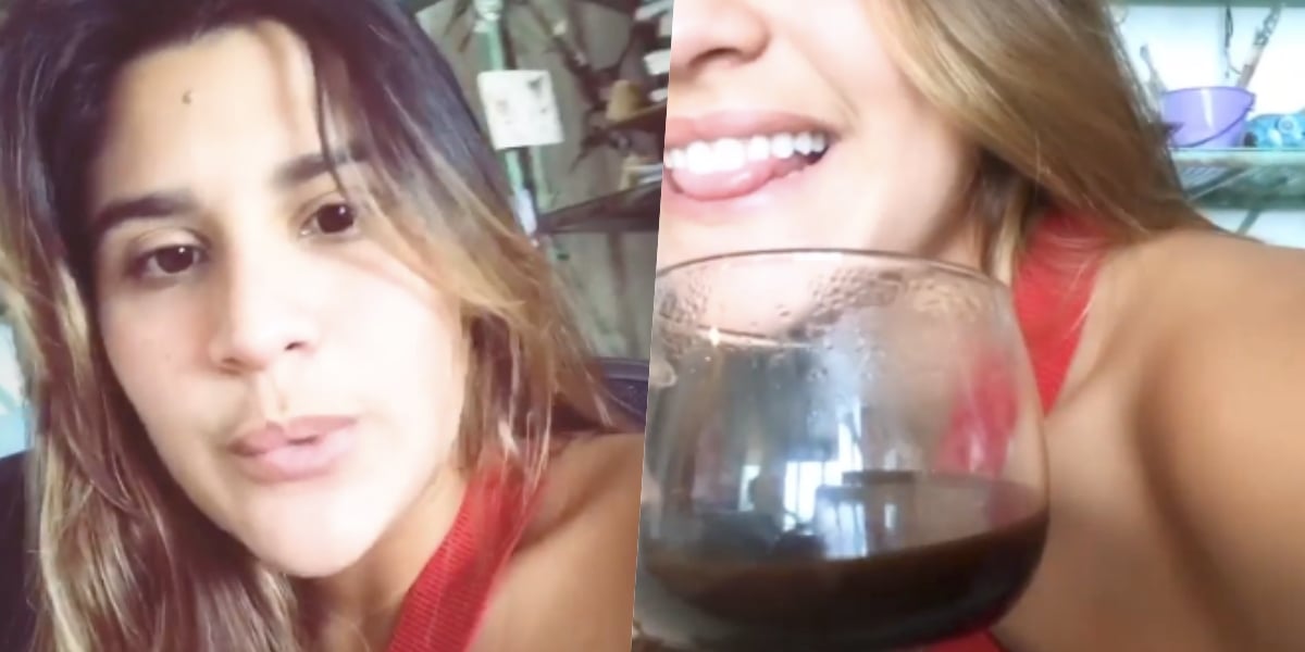 Giulia Costa tornou público seu vício por café (Foto montagem: TV Foco)