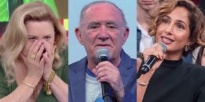 Vera Fischer, Renato Aragão e Camila Pitanga: artistas foram dispensados pela Globo (Foto: Reprodução/Globo/Fábio Rocha)