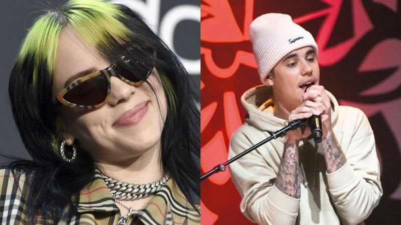 Justin Bieber fez Billie Eilish precisar de ajuda médica quando ela tinha 12 anos (Foto: Reprodução)
