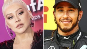 Lewis Hamilton revela parceria com Christina Aguilera (Foto: Reprodução)