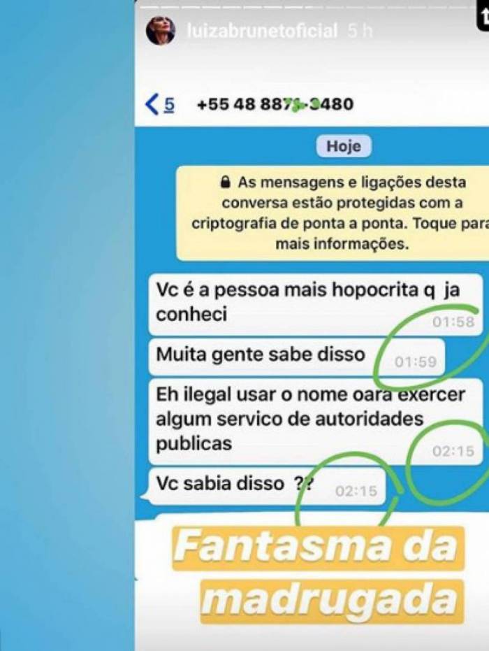 Luiza Brunet fez denúncias após ser atacada em rede social (Foto: Reprodução/ Instagram)
