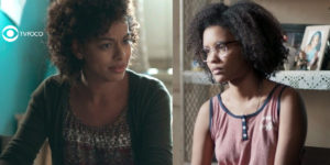 Nena briga com Ellen em Malhação Viva a Diferença (Foto: Reprodução/Globo/Montagem/TV Foco)