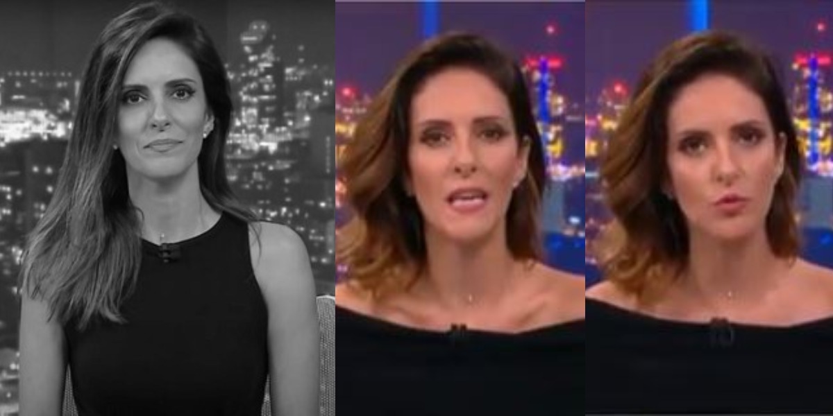 Monalisa Perrone perdeu a paciência no Grande Debate (Foto: Reprodução/CNN Brasil)
