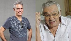 Nizo Neto e Chico Anysio (Foto: reprodução/montagem)