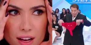 Patrícia Abravanel desviou de assunto sobre seu pai, Silvio Santos (Foto: Reprodução/SBT)