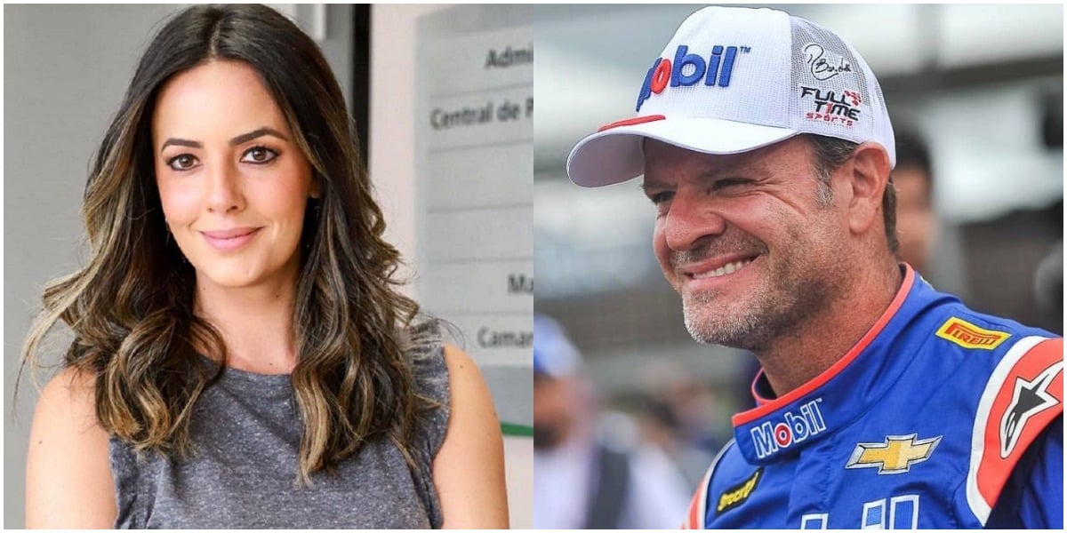 Paloma Tocci e Rubens Barrichello estão namorando (Foto: Reprodução)