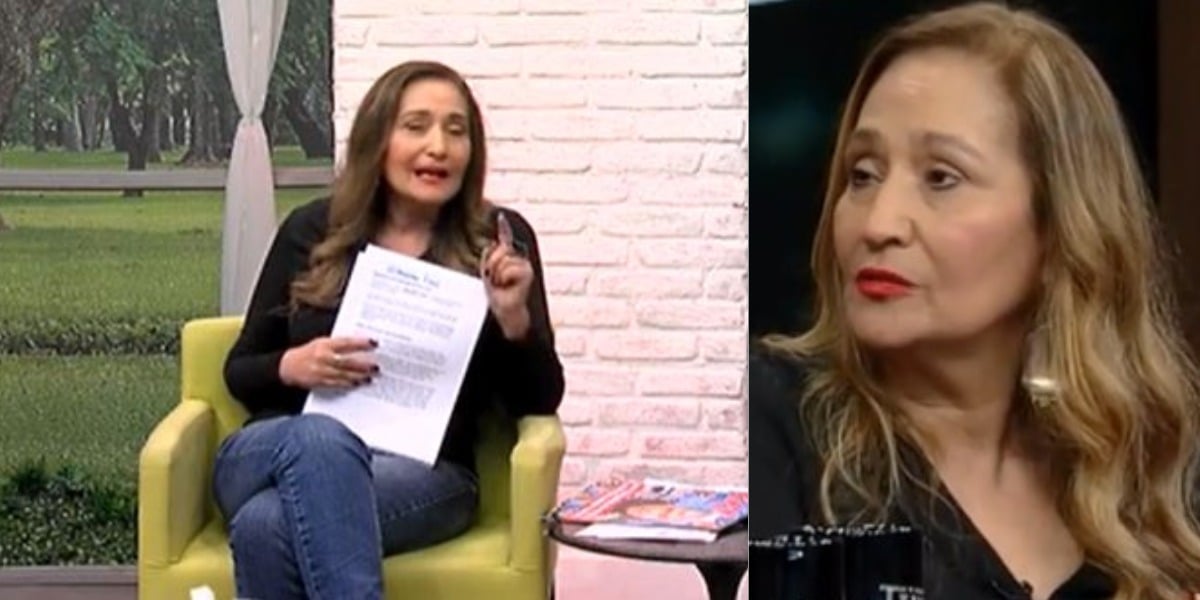 Sonia Abrão não poupou críticas a Zé Neto no A Tarde é Sua (Foto: Reprodução/RedeTV!/Record)