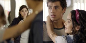 Keyla vê o que não quer em Malhação Viva a Diferença (Foto: Reprodução/Globo/Montagem/TV Foco)