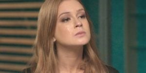 Eliza (Marina Ruy Barbosa) ficará arrasada com segredo de Arthur (Fábio Assunção) em Totalmente Demais (Foto: Reprodução/Globo)