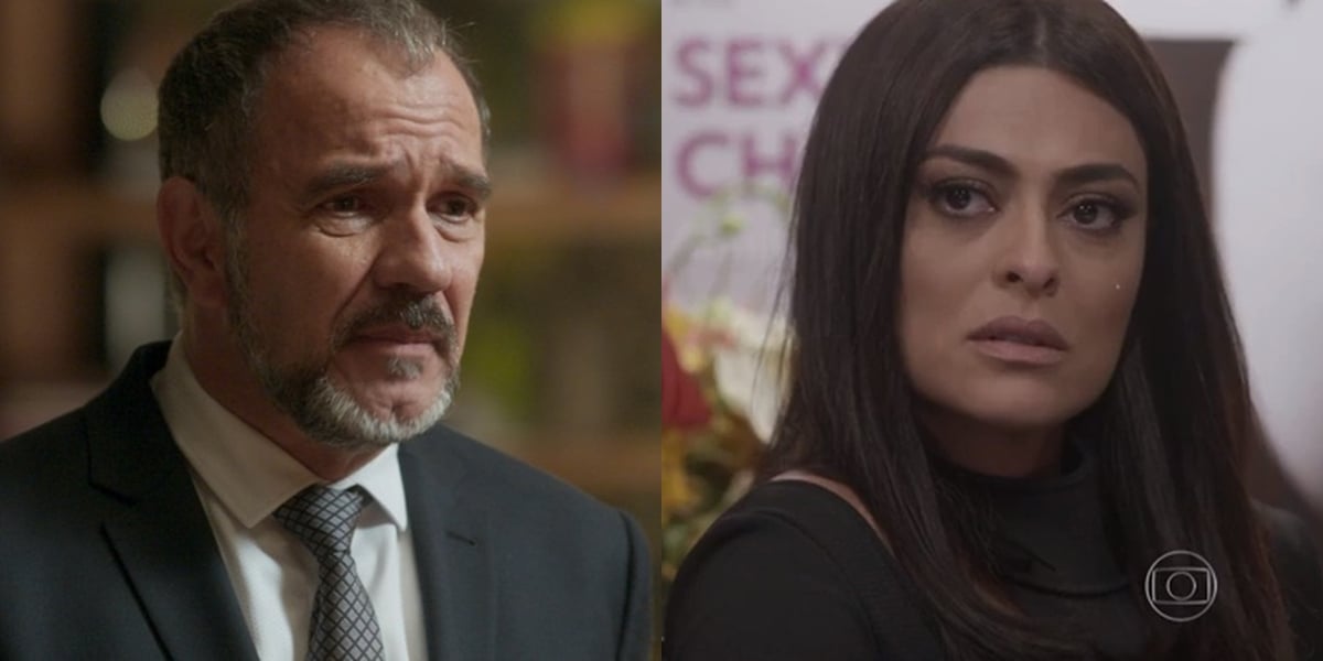 Germano (Humberto Martins) ficará humilhado após vexame com Carolina (Juliana Paes) em Totalmente Demais (Foto: Reprodução/Globo)