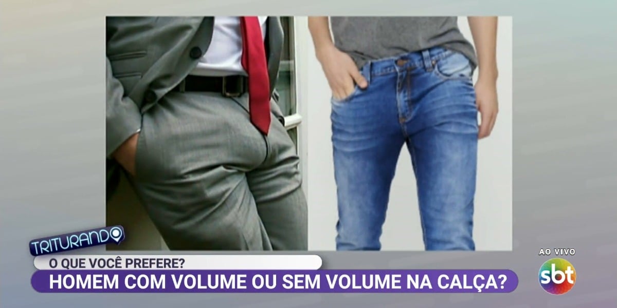 Triturando ousou em tema de hoje (Foto: Reprodução/SBT)