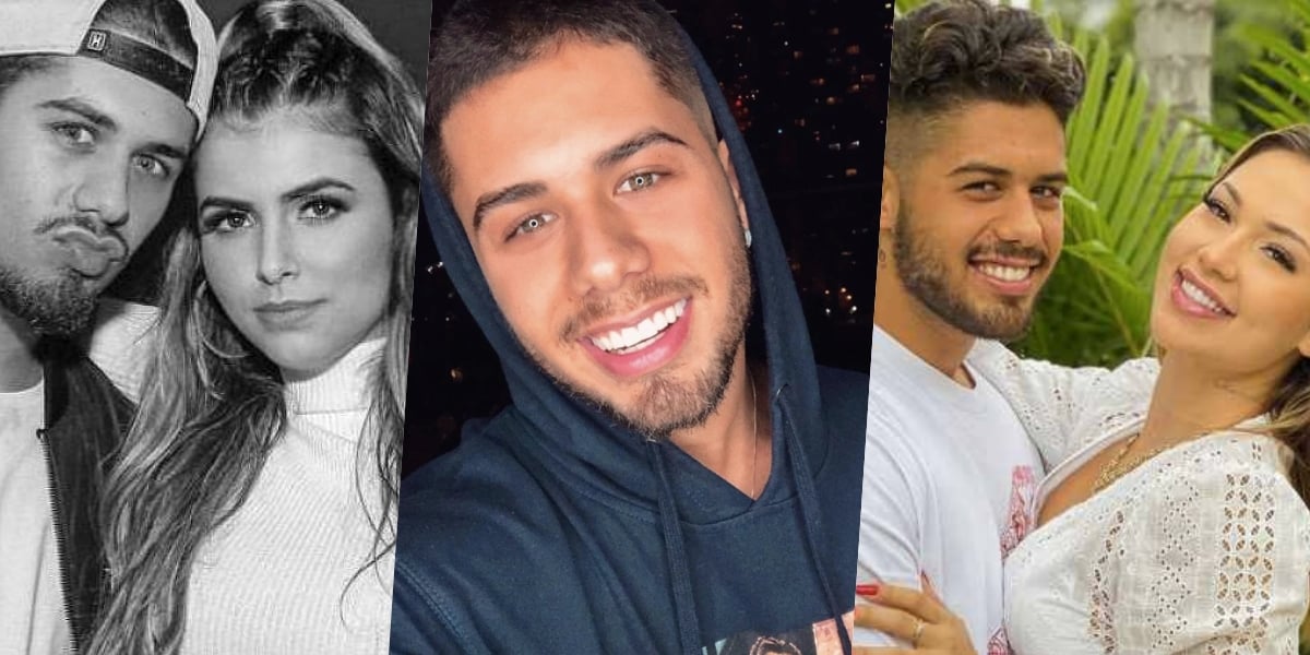 Zé Felipe está tendo sua ex e atual comparadas nas redes sociais (Foto montagem: TV Foco)