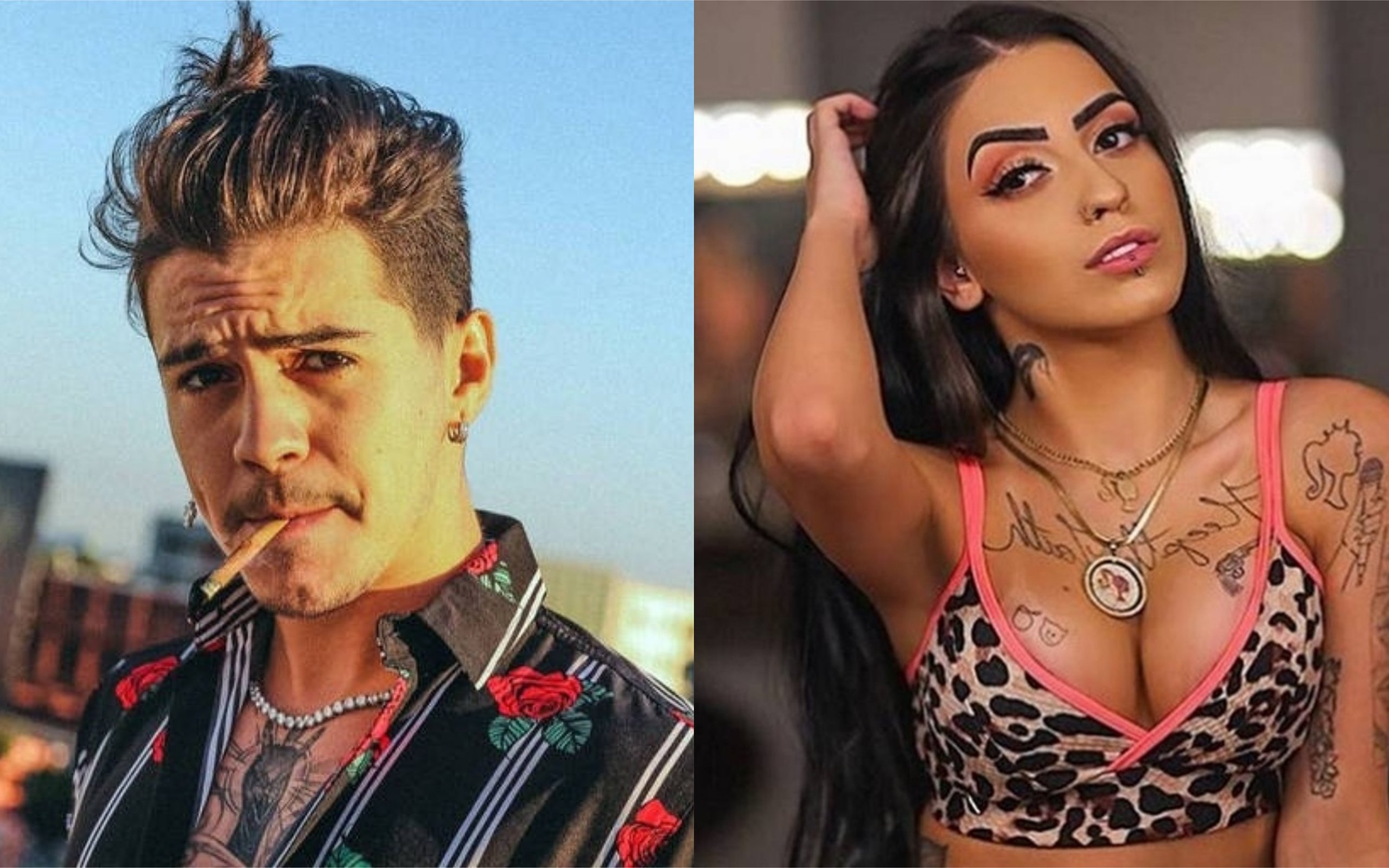 Biel e MC Mirella estão no elenco de A Fazenda 12 (Foto: Divulgação)