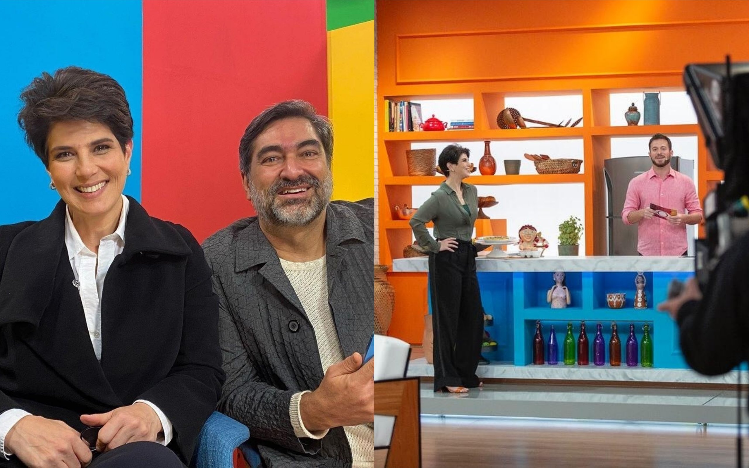 Mariana Godoy e Zeca Camargo com novo programa na Band (Foto: Divulgação)