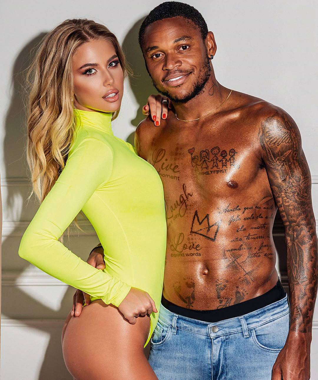 O jogador Luiz Adriano trocou a esposa por outra; atleta do Palmeiras e a modelo casaram há menos de um ano (Reprodução)