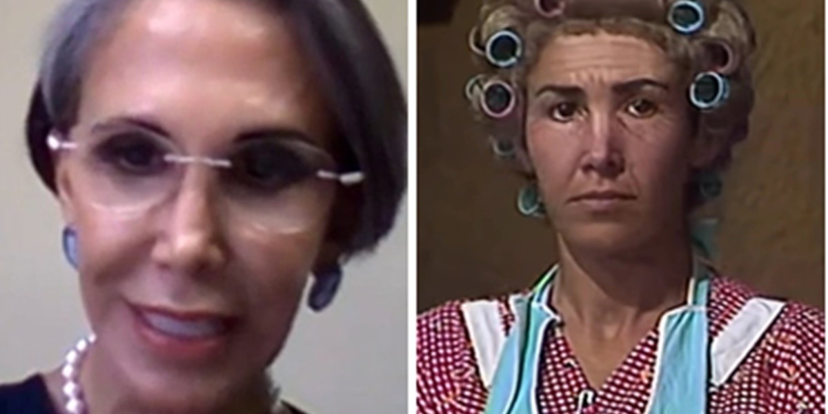 Florinda Meza viveu Dona Florinda em Chaves (Foto: Montagem/TV Foco)