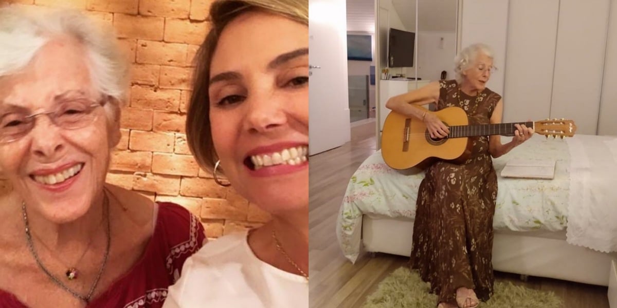 Em publicação, mãe de Heloisa Périssé completa 90 anos e web comemora (Foto: Reprodução/Instagram)