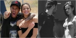 Fãs de Neymar e Bruna Marquezine brigam nas redes sociais. (Foto: Montagem/Divulgação)