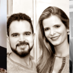 Luciano Camargo e sua esposa, Flávia (Foto: Montagem)