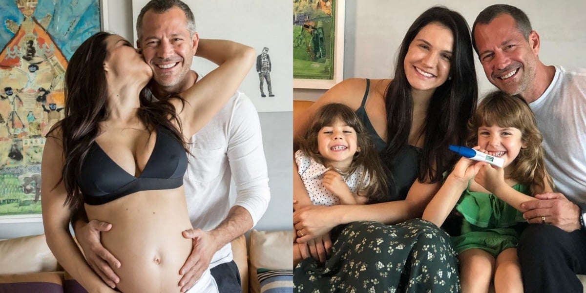 Malvino Salvador e Kyra Gracie revelam nome do terceiro filho do casal (Foto: Reprodução)