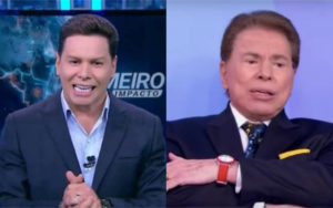 Marcão do Povo e Silvio Santos (Foto: Divulgação)