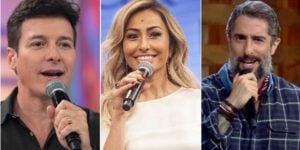 Rodrigo Faro, Sabrina Sato e Marcos Mion (Foto: Montagem)