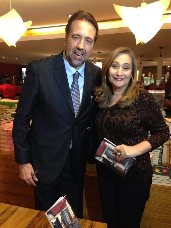 Sonia Abrão e Jorge Lordello (Foto: Reprodução)